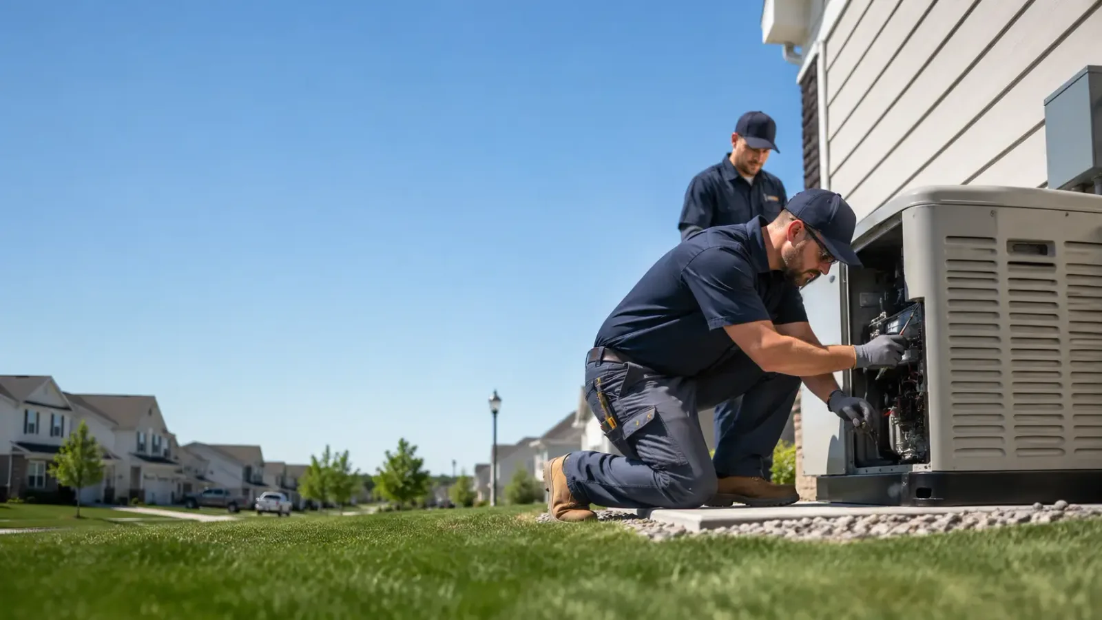 Generator Installation in Sandia, TX